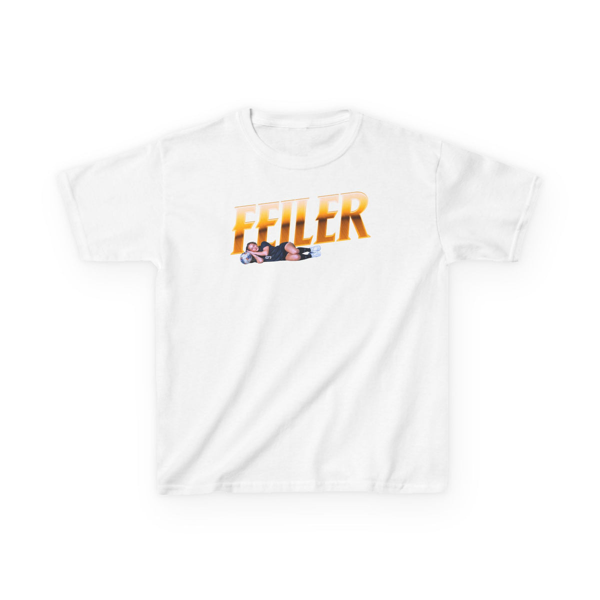 Sydney Feiler Curisve Combo Colored Kids Tee