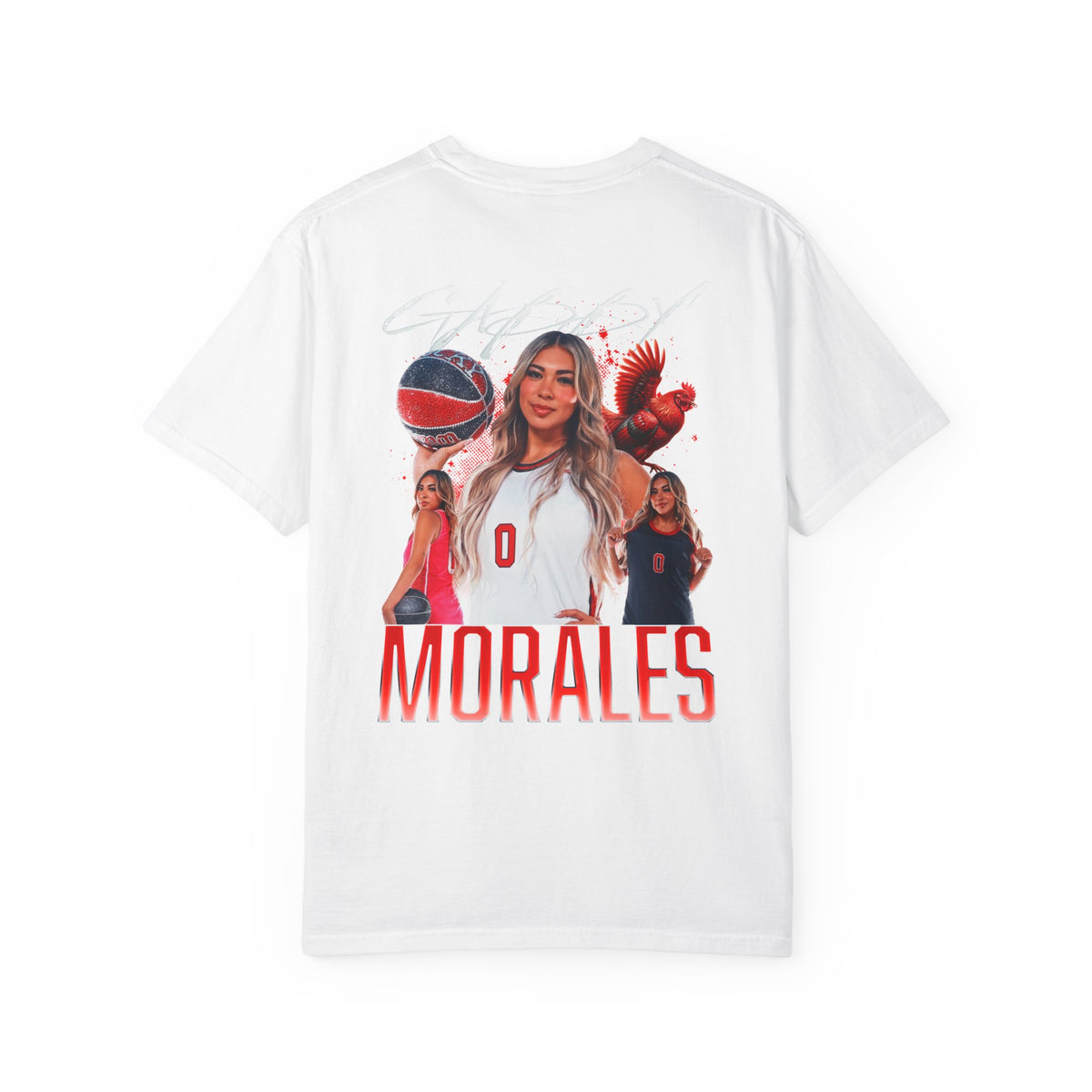 Gabby Morales Logo Front & Back Premium Tee