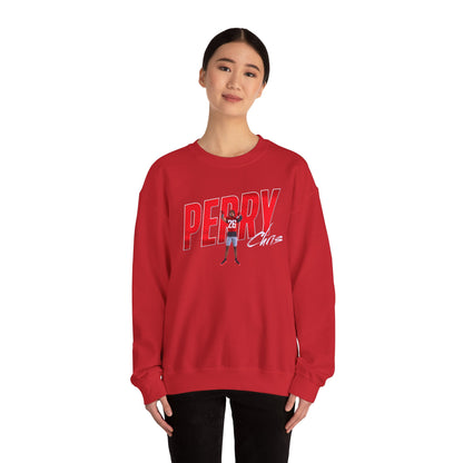 Chris Perry Cursive Combo Crewneck Sweatshirt