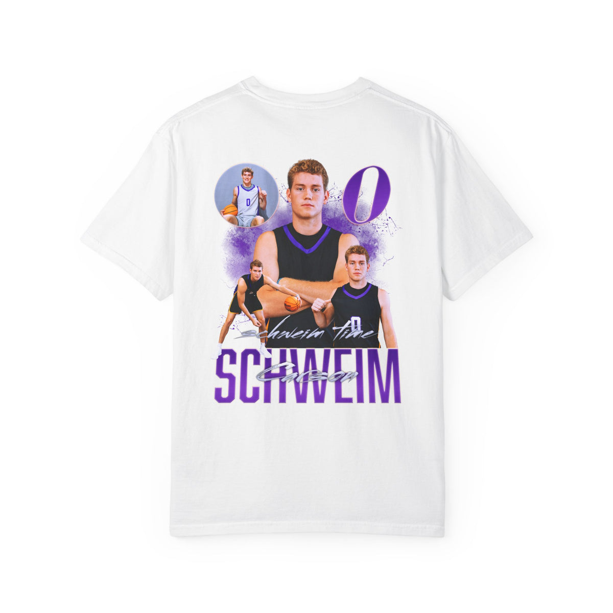 Carson Schweim Logo Front & Back Premium Tee