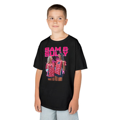 Sam & Sully Pink Kids Tee
