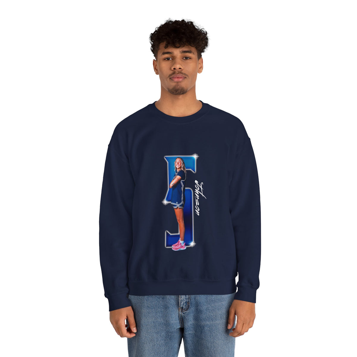 Ella Johnson Player Icon Number Crewneck Sweatshirt