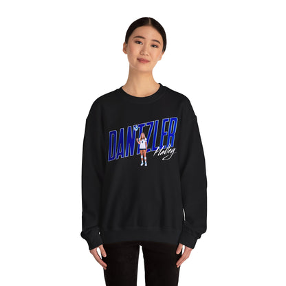 Hadley Dantzler Cursive Combo Colored Crewneck Sweatshirt
