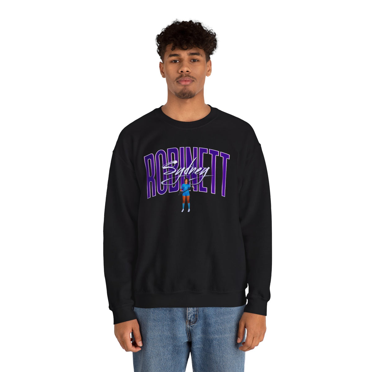 Sydney Robinett Big Last Name Crewneck Sweatshirt