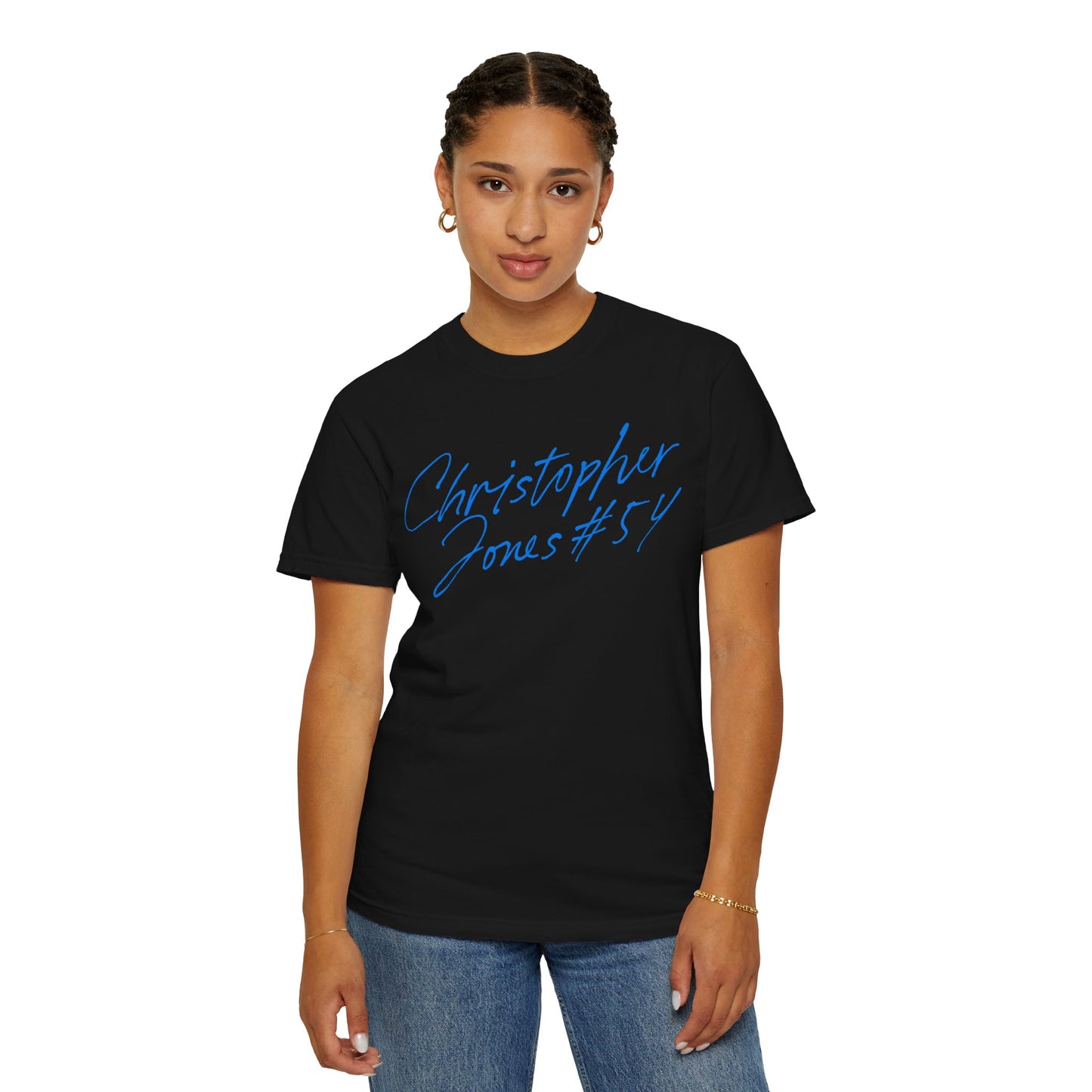 Christopher Jones Curvise Name & Number Combo Premium Tee