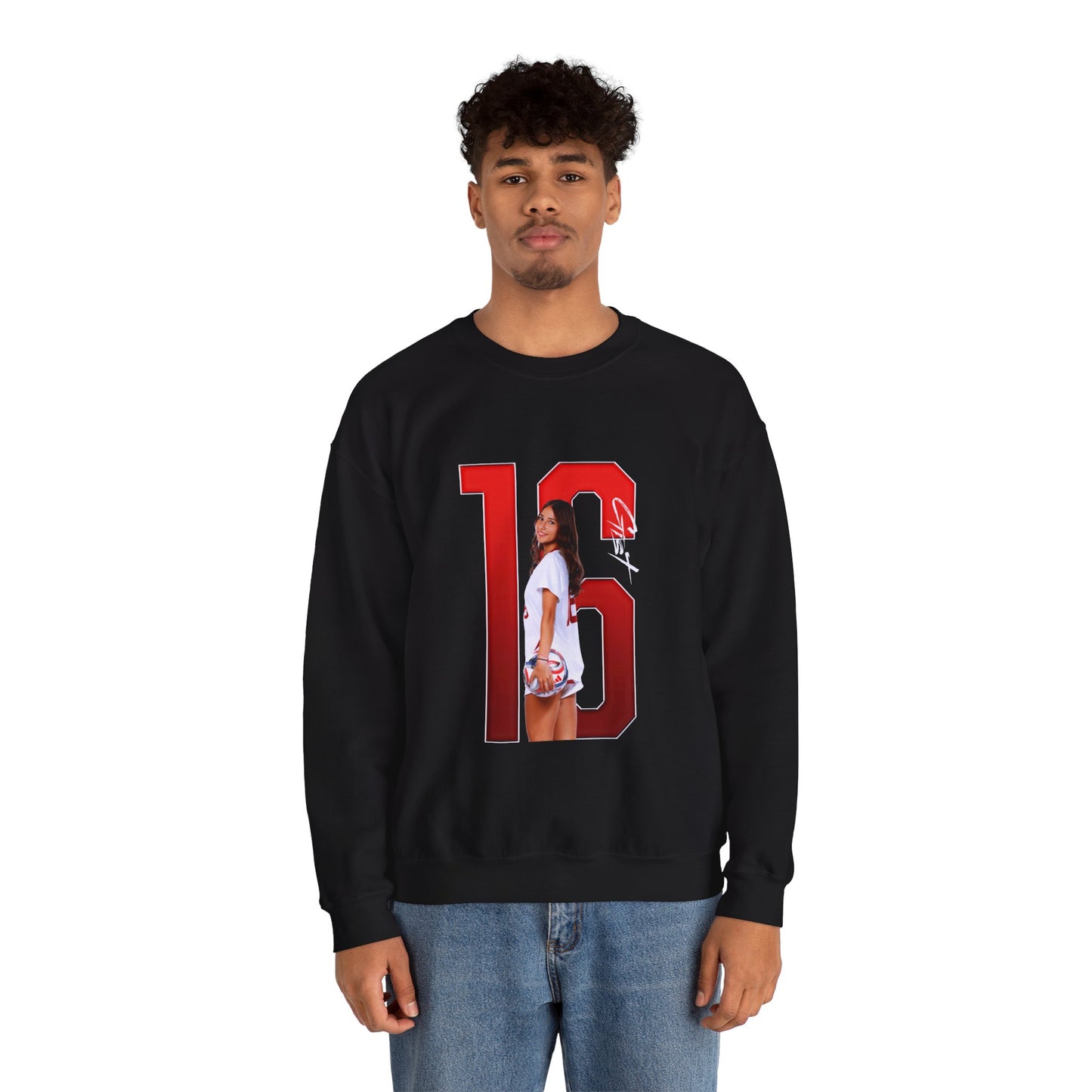 Zoey Gist Player Icon Number Crewneck Sweatshirt