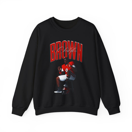 Christopher Brown Athlete Glory Crewneck Sweatshirt