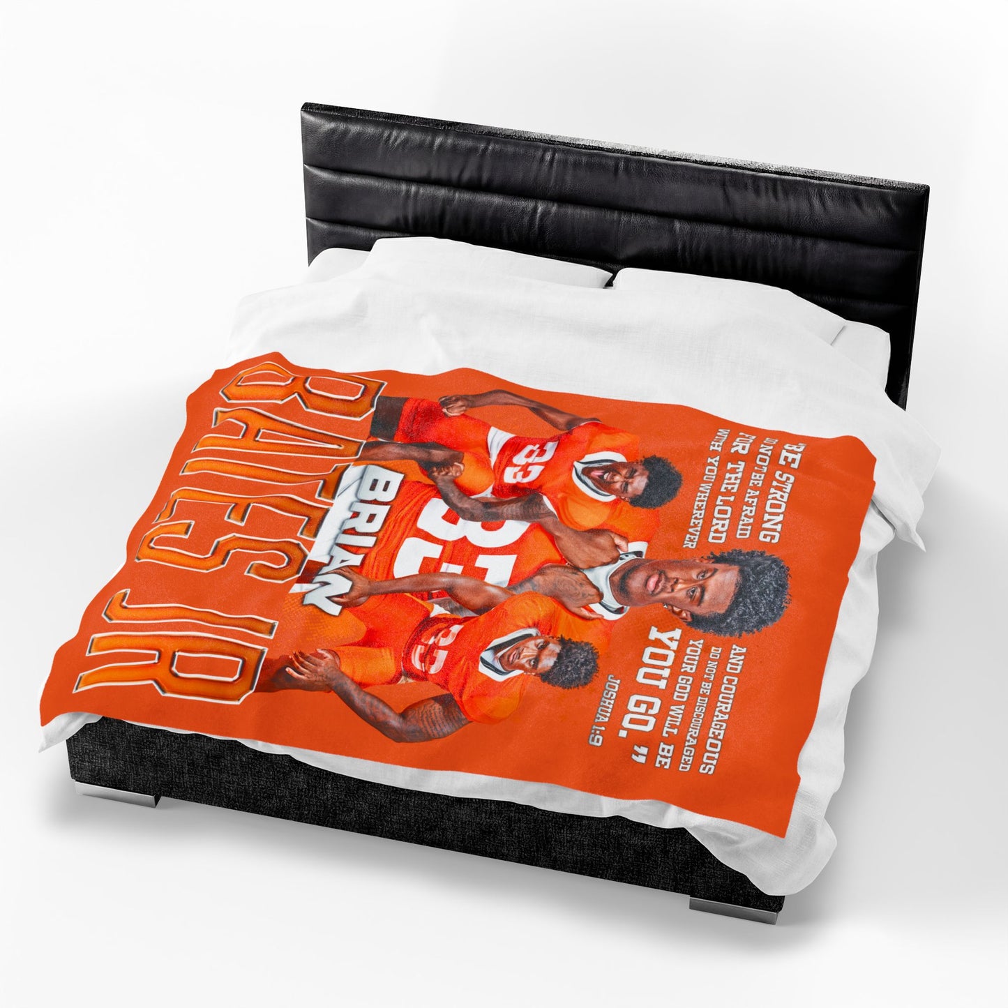Brian Bates Jr. 60"-80" Plush Blanket