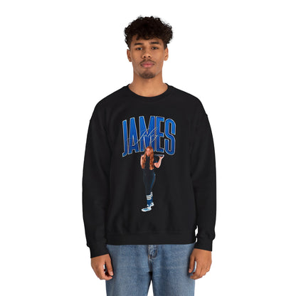 Jaley James Big Last Name Crewneck Sweatshirt