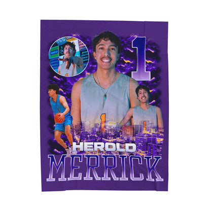 Herold Merrick 60"-80" Plush Blanket