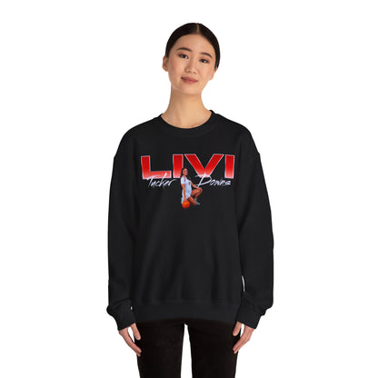 Livi Tucker Downs Big Last Name Crewneck Sweatshirt