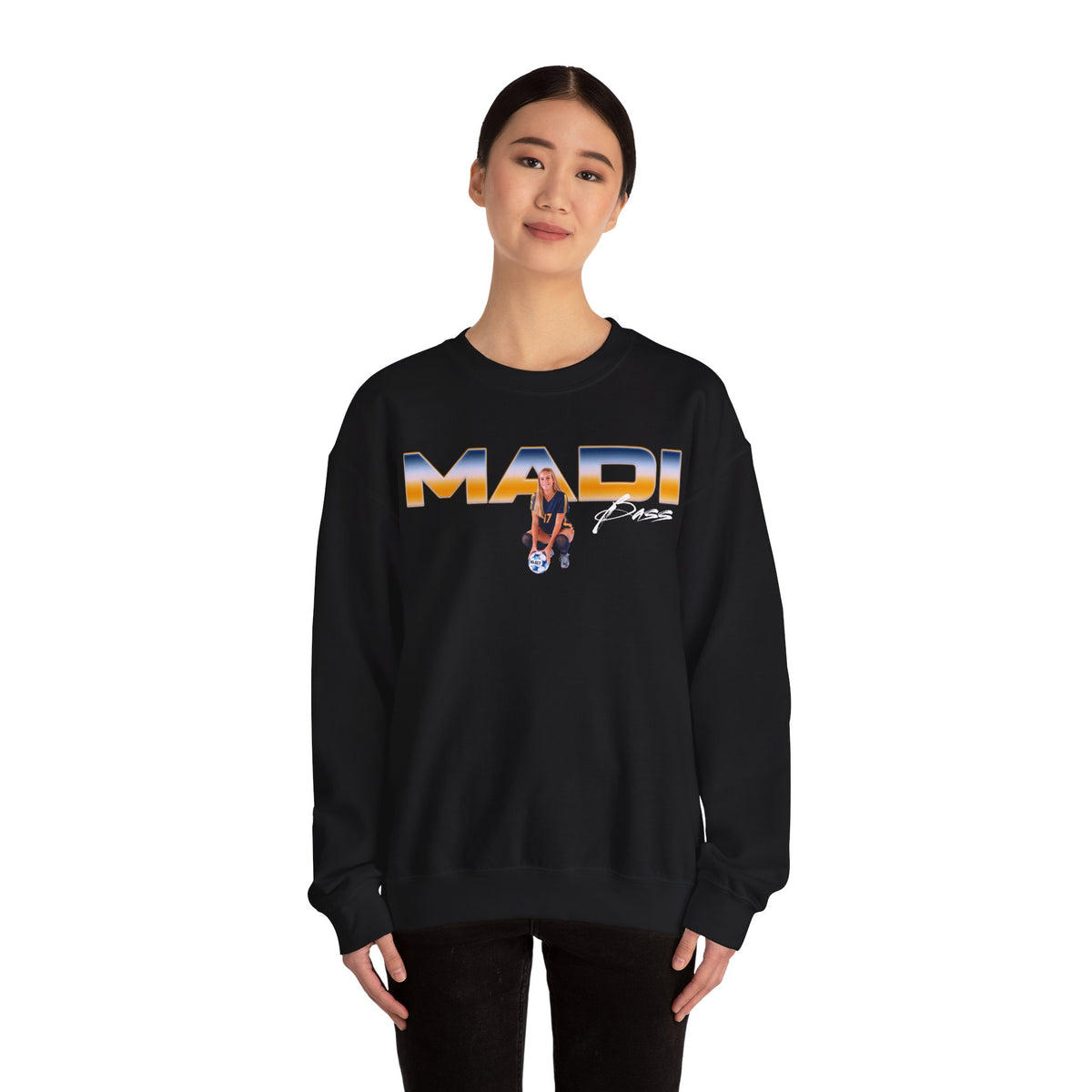 Madi Bass Lowkey Crewneck Sweatshirt