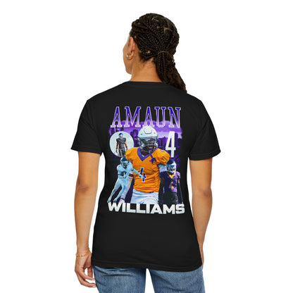 Amaun Williams Logo Front & Back Premium Tee