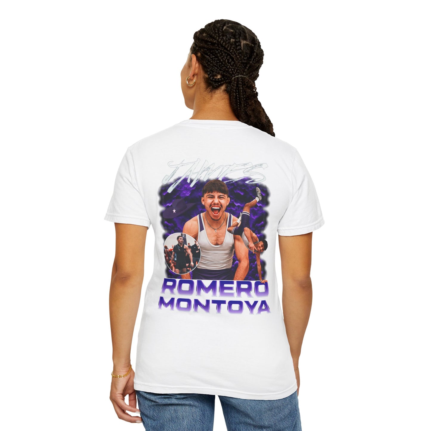 James Romero-Montoya Logo Front & Back Premium Tee