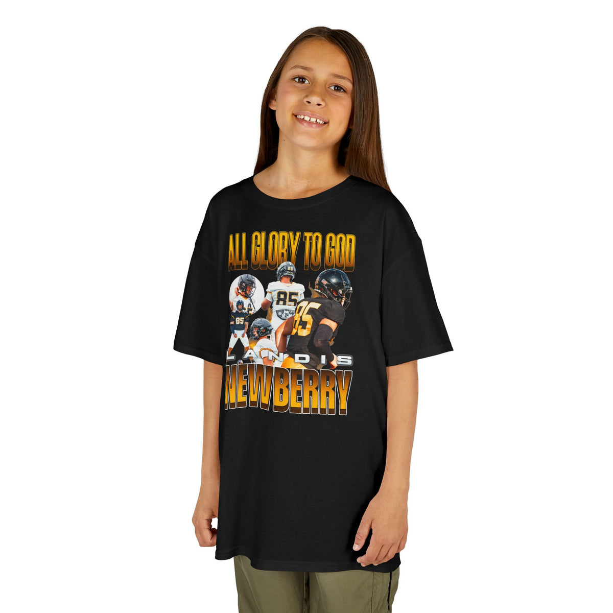 Landis Newberry Featured Quote Kids Tee