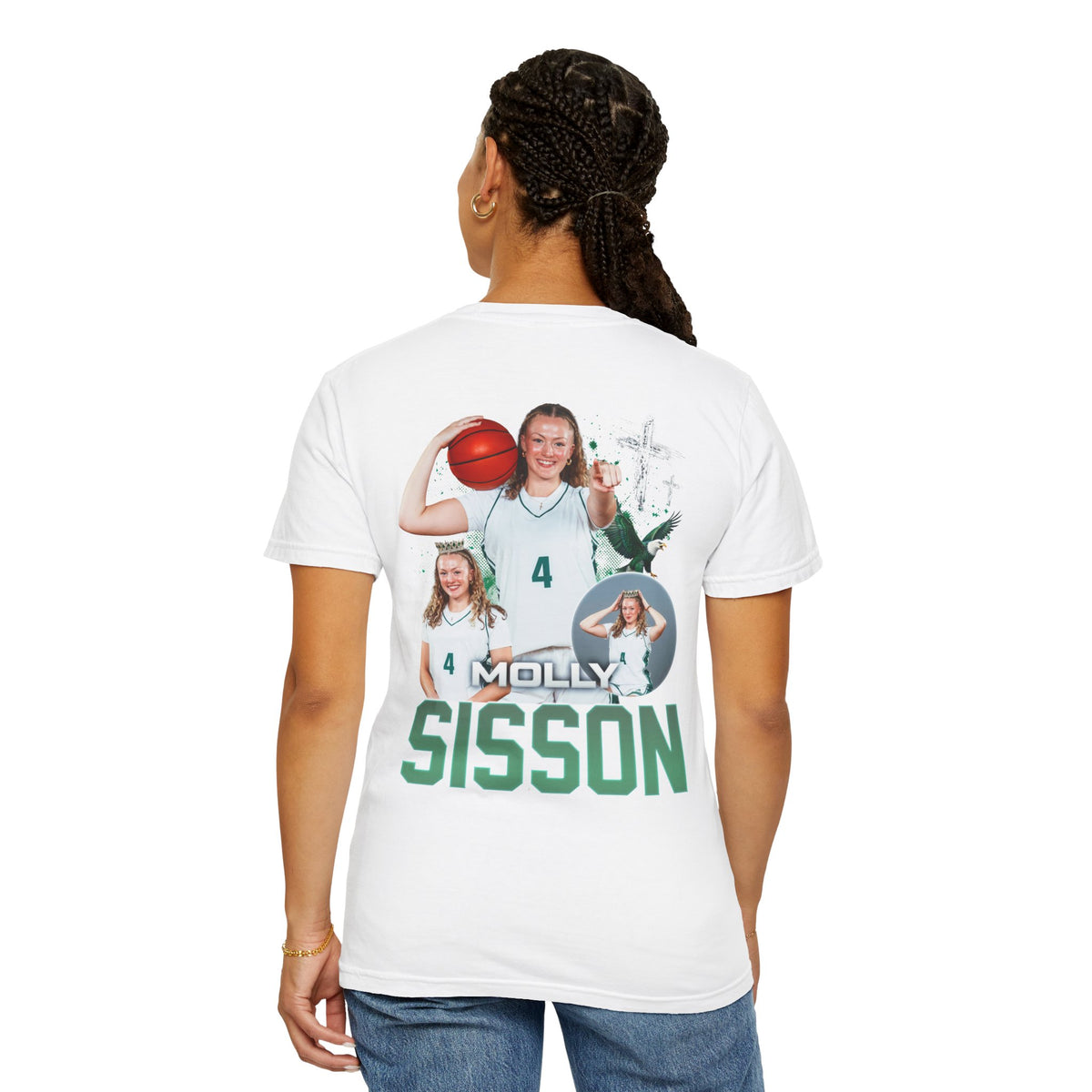 Molly Sisson Logo Front & Back Premium Tee