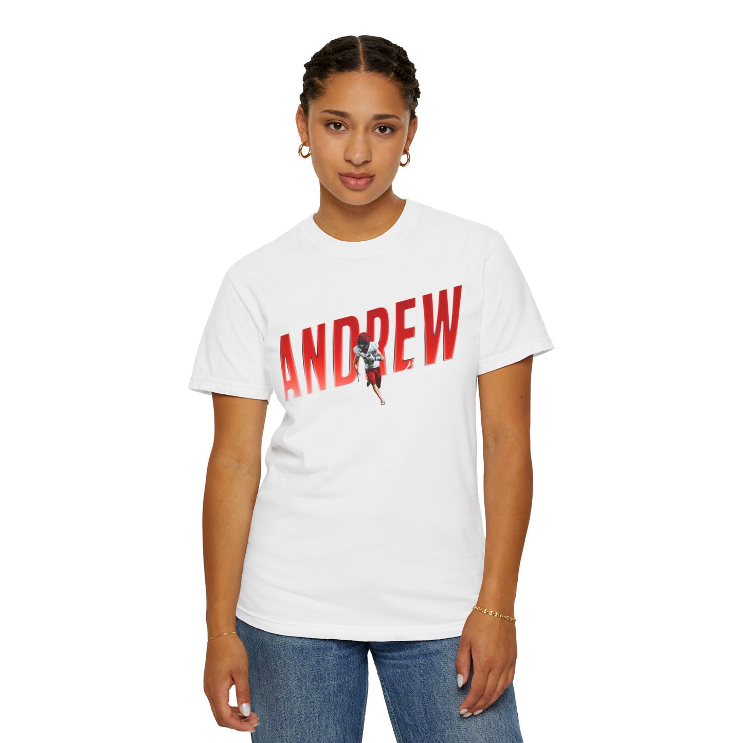 Andrew Brown Cursive Color Combo Premium Tee