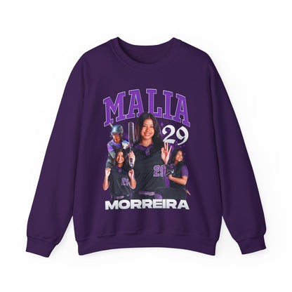 Malia Morreira First Name Highlight Crewneck Sweatshirt