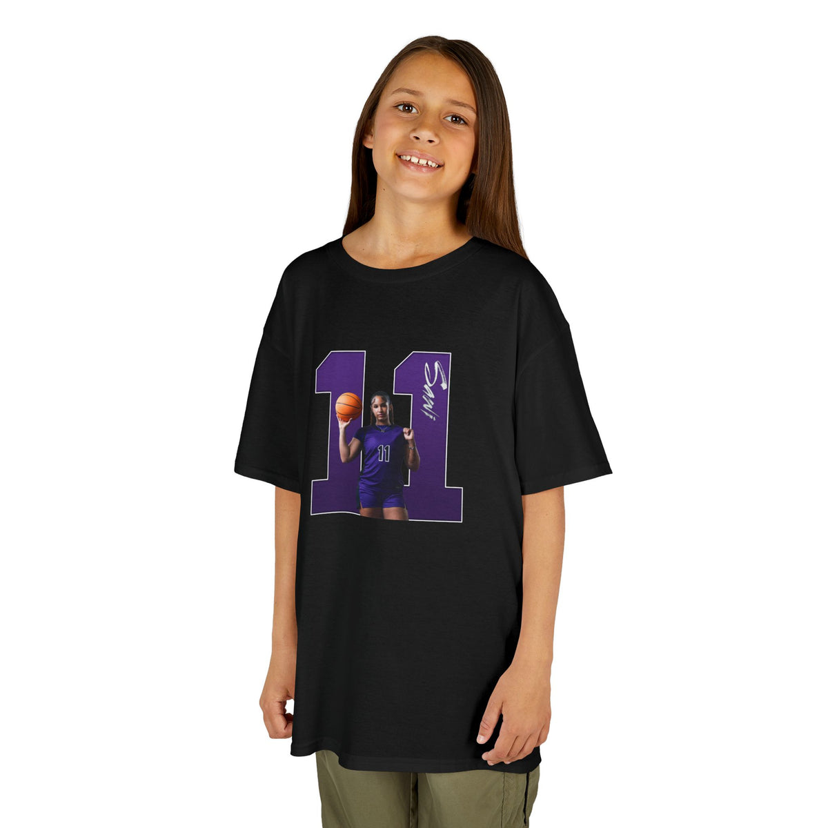 Ava Sawi Player Icon Number Kids Tee