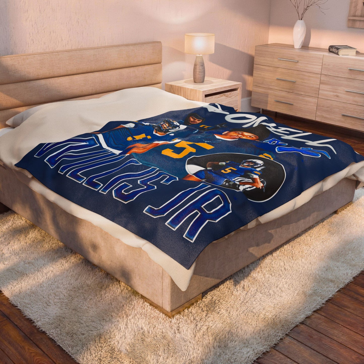 Ronell Willis Jr. 60"-80" Plush Blanket