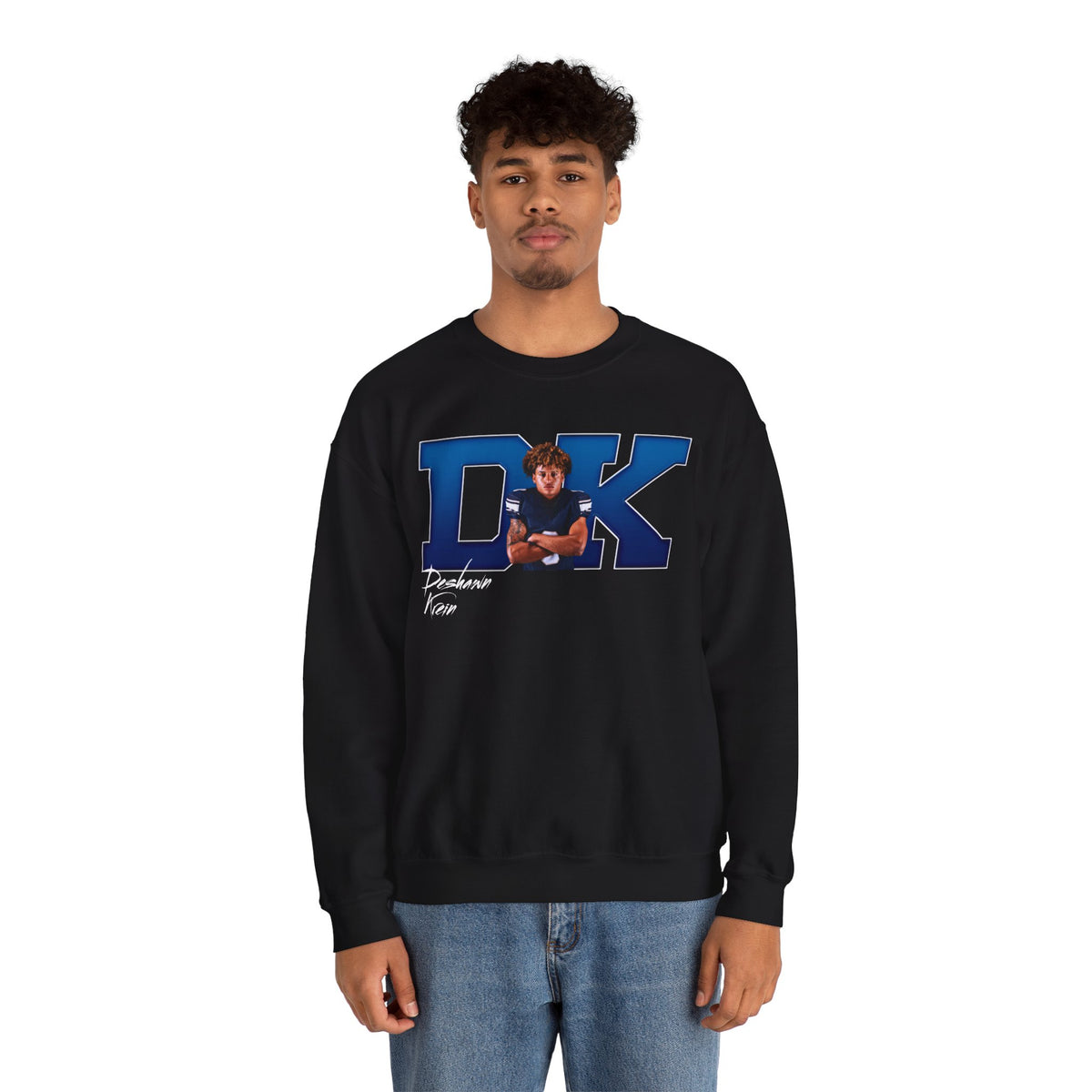 Deshawn Krein Big Initials Crewneck Sweatshirt