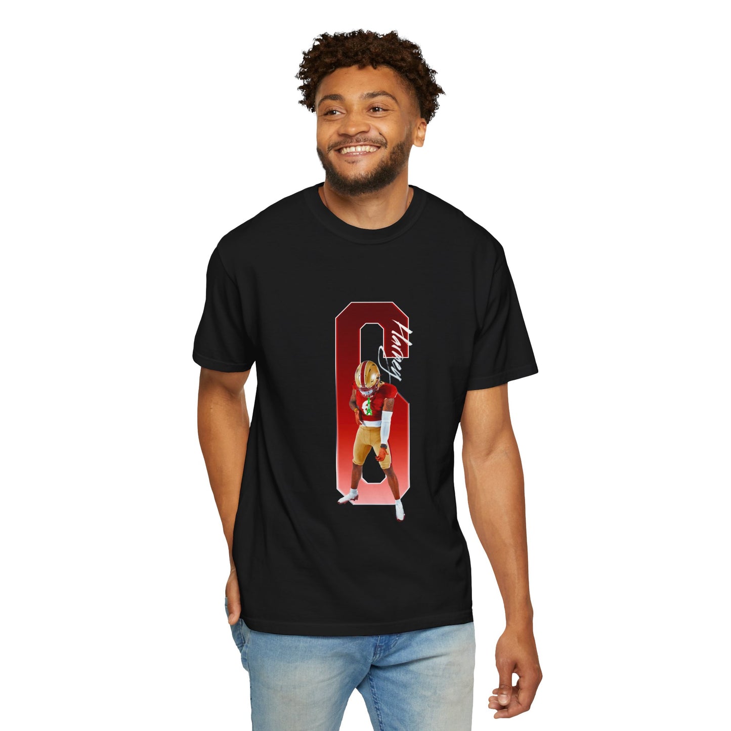 Mack Harney Player Icon Number Premium Tee