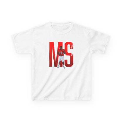 Myles Sawyers Player Icon Initials Kids Tee