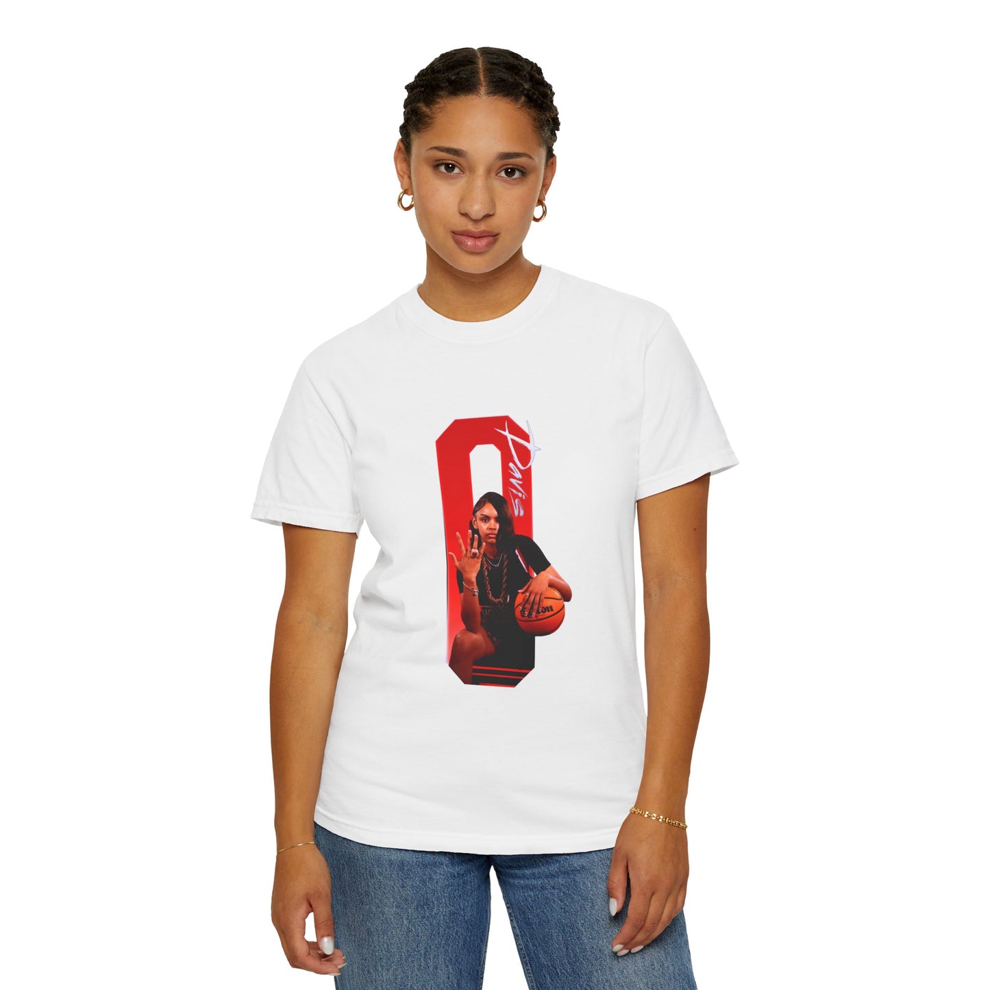 Taniyah Davis Player Icon Number Premium Tee