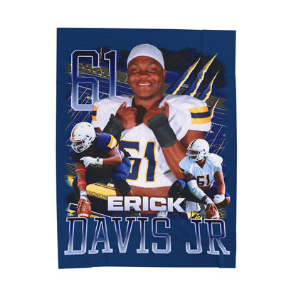 Erick Davis Jr. 60"-80" Plush Blanket