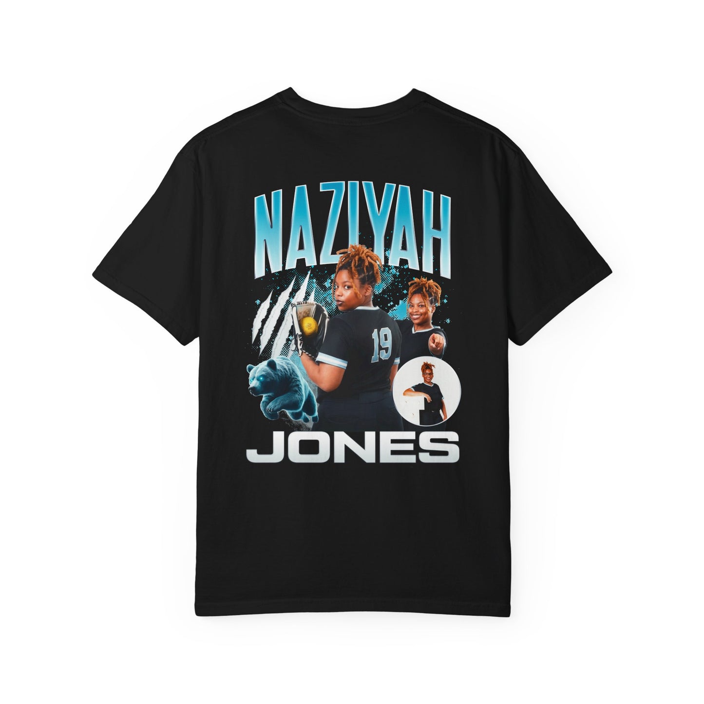 Naziyah Jones Logo Front & Back Premium Tee