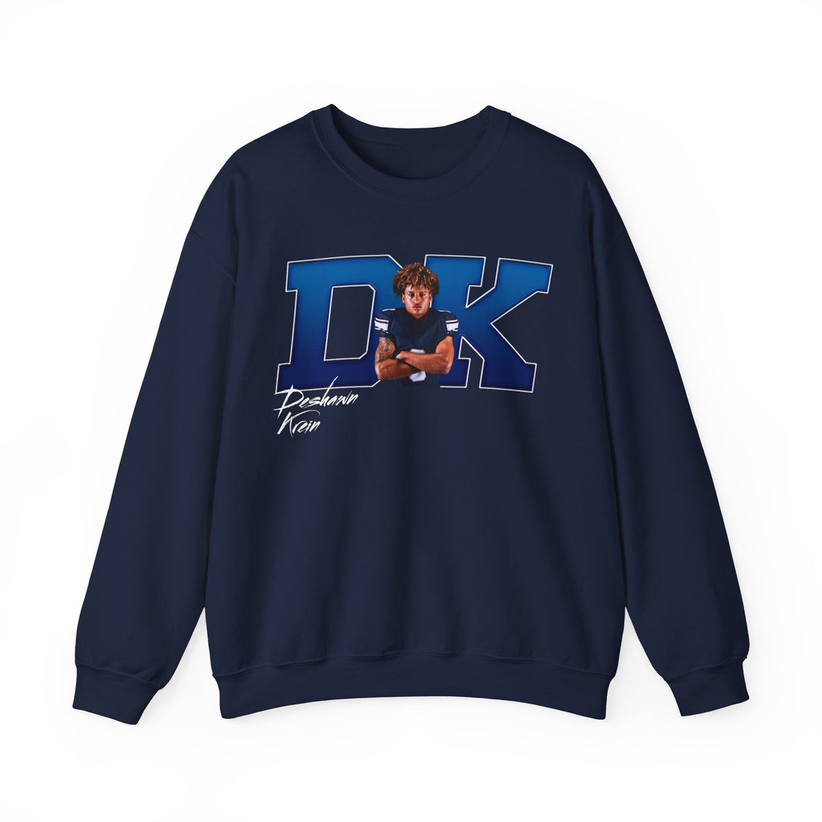 Deshawn Krein Big Initials Crewneck Sweatshirt
