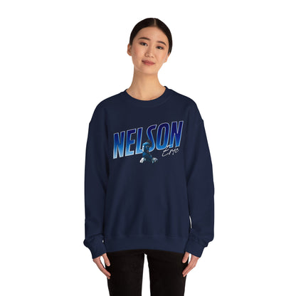 Eric Nelson Cursive Combo Crewneck Sweatshirt