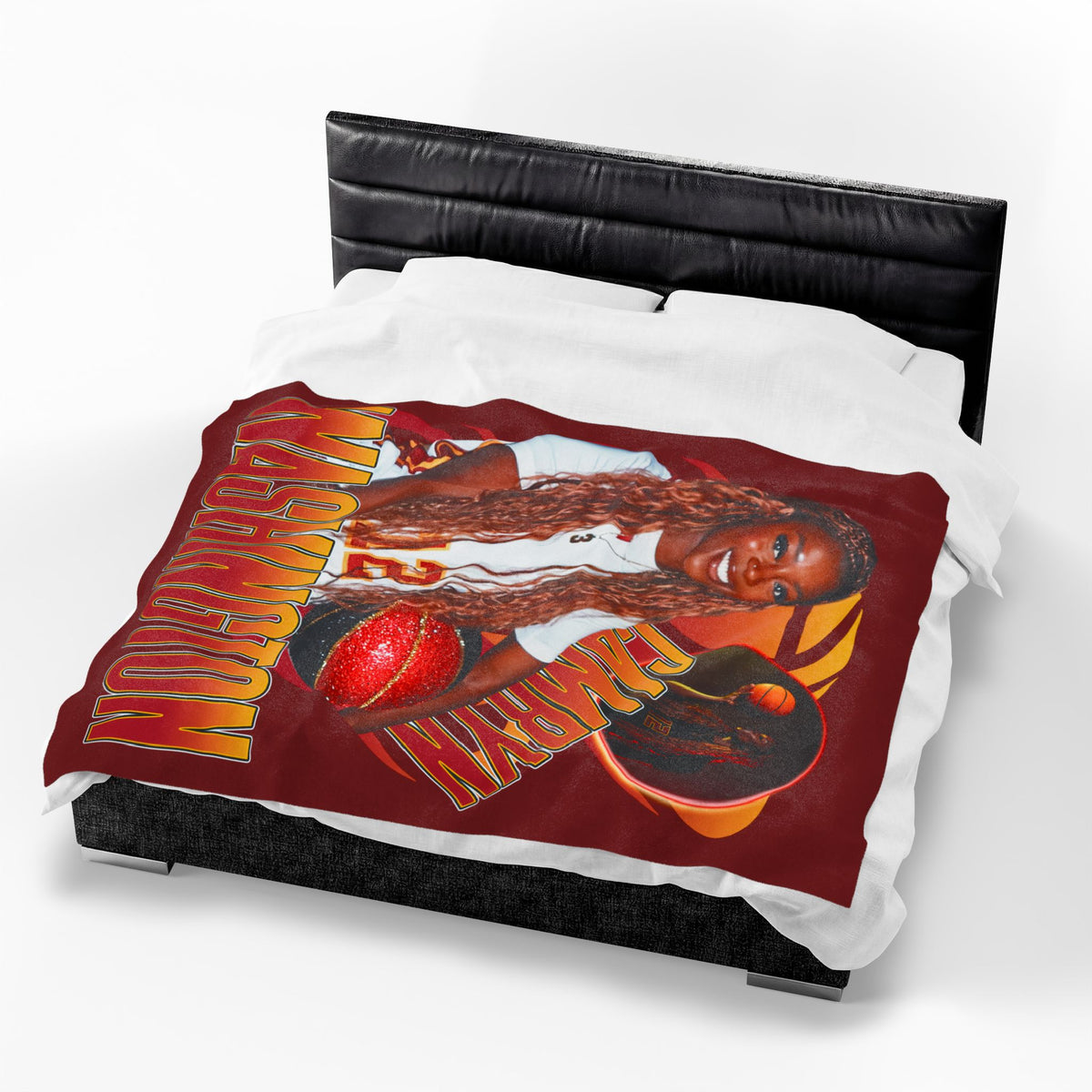Camryn Washington 60"-80" Plush Blanket
