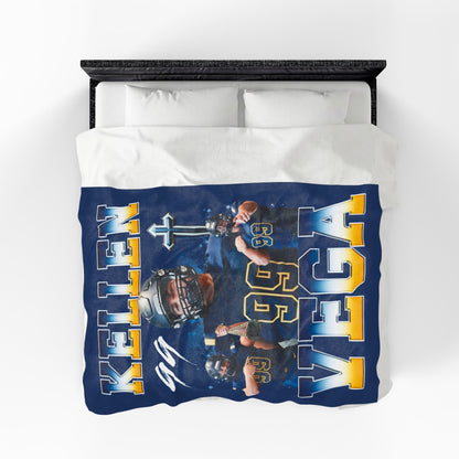 Kellen Vega 60"-80" Plush Blanket