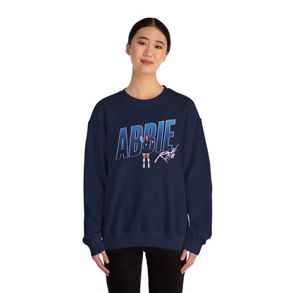 Abbie Roth Cursive Combo  Crewneck Sweatshirt