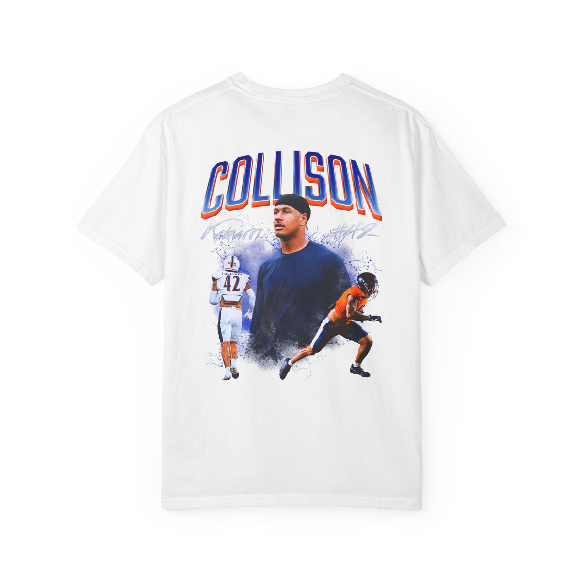 Kemarri Collison Logo Front & Back Premium Tee