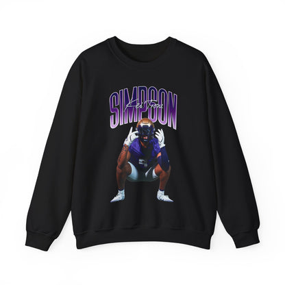 Kei'Trone Simpson Big Last Name Crewneck Sweatshirt