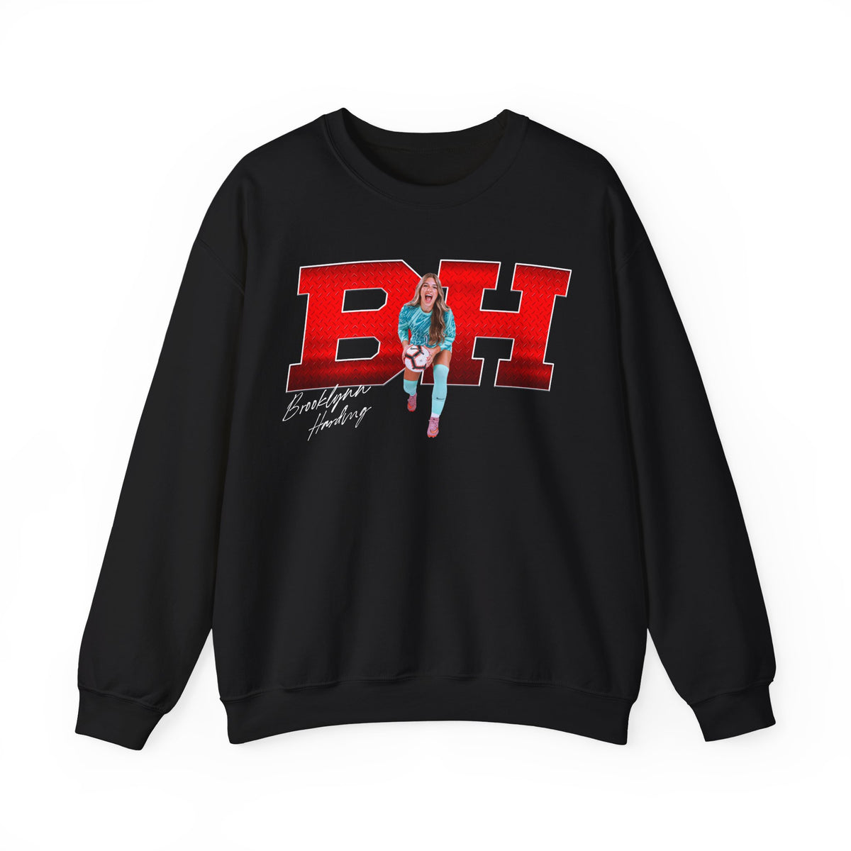 Brooklynn Harding Big Initials Crewneck Sweatshirt