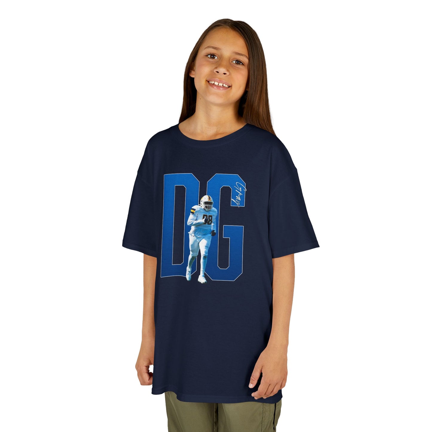 Daniel Gray Player Icon Initials Kids Tee