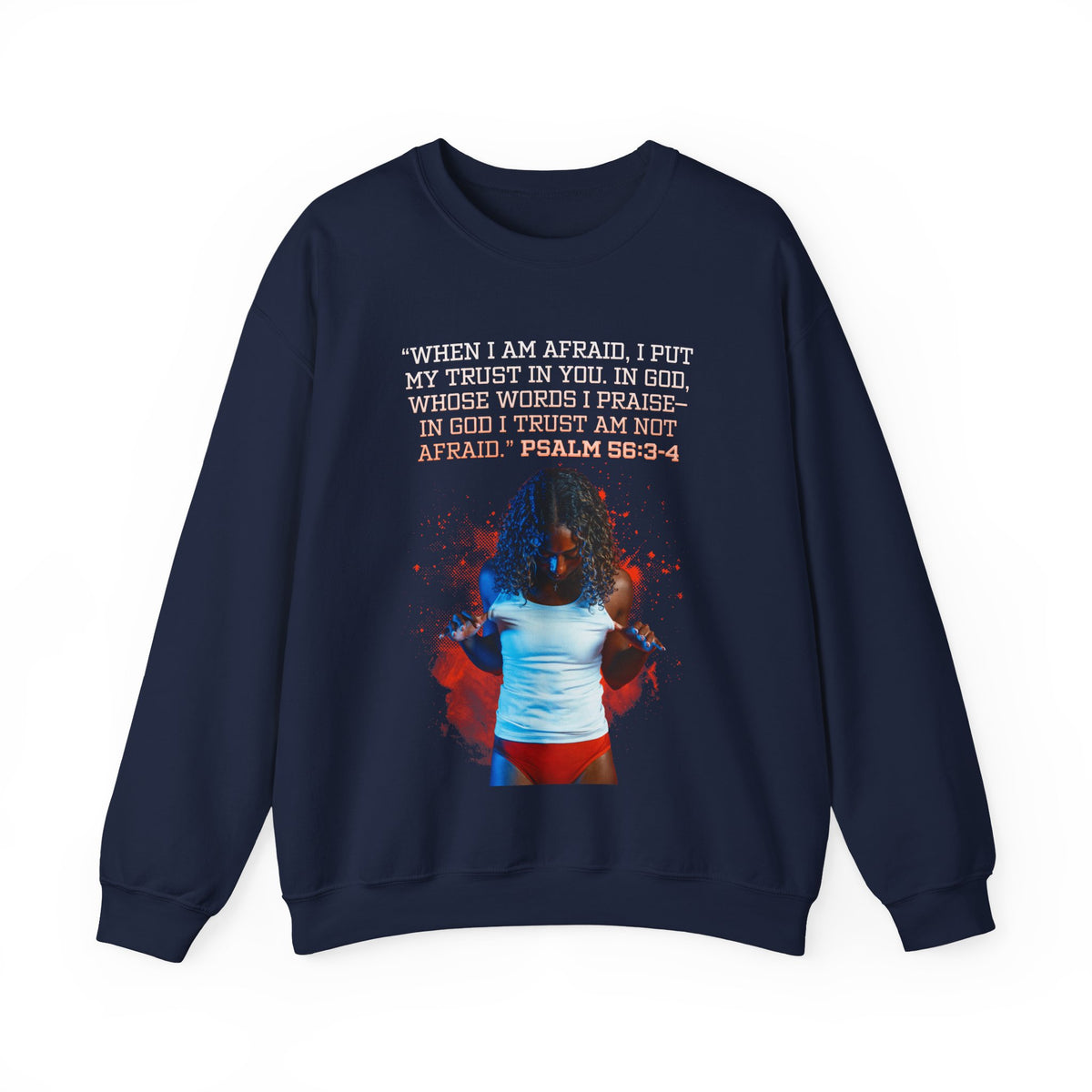 Olivia Walker Athlete Quote Crewneck Sweatshirt