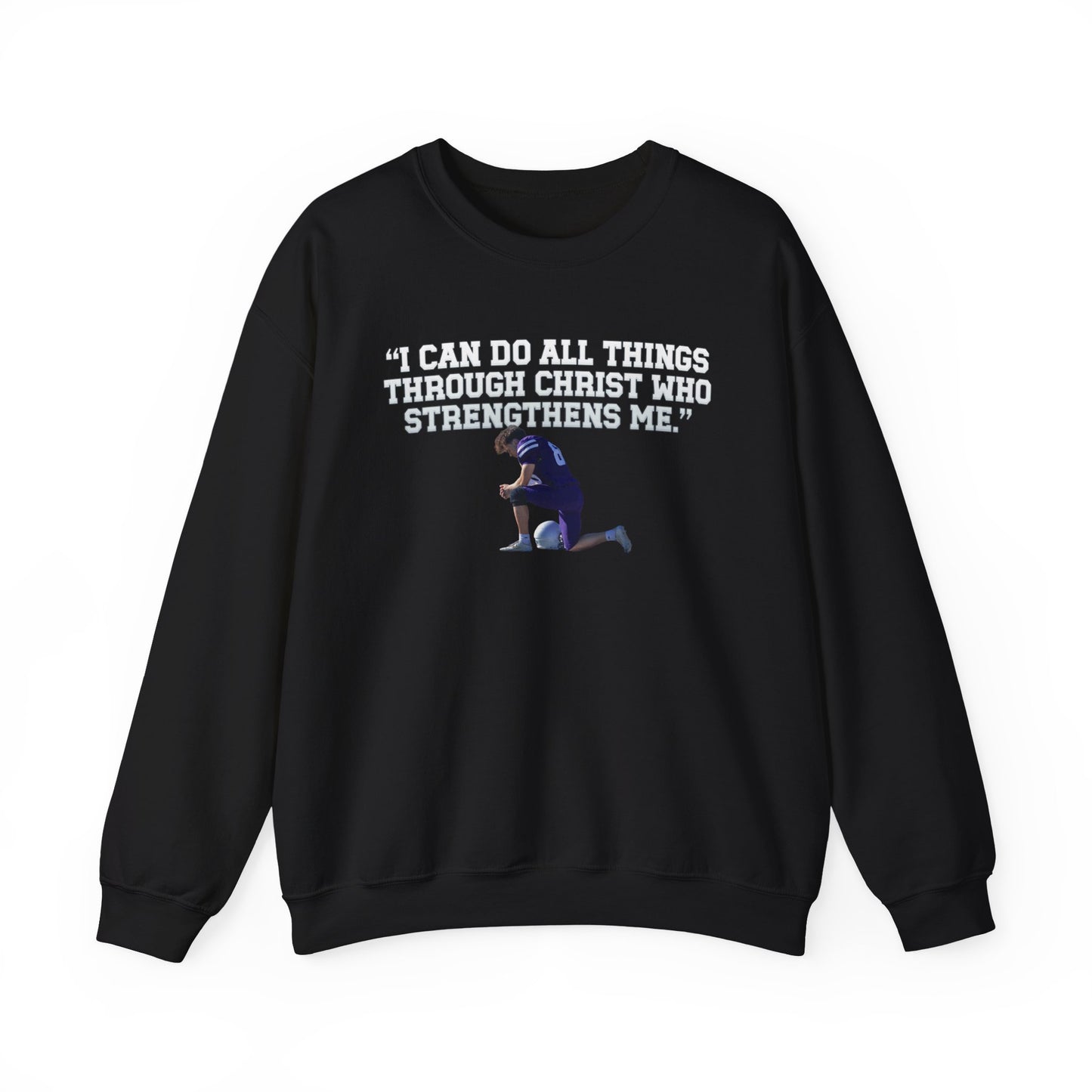 Kacper Lobas Featured Quote Crewneck Sweatshirt