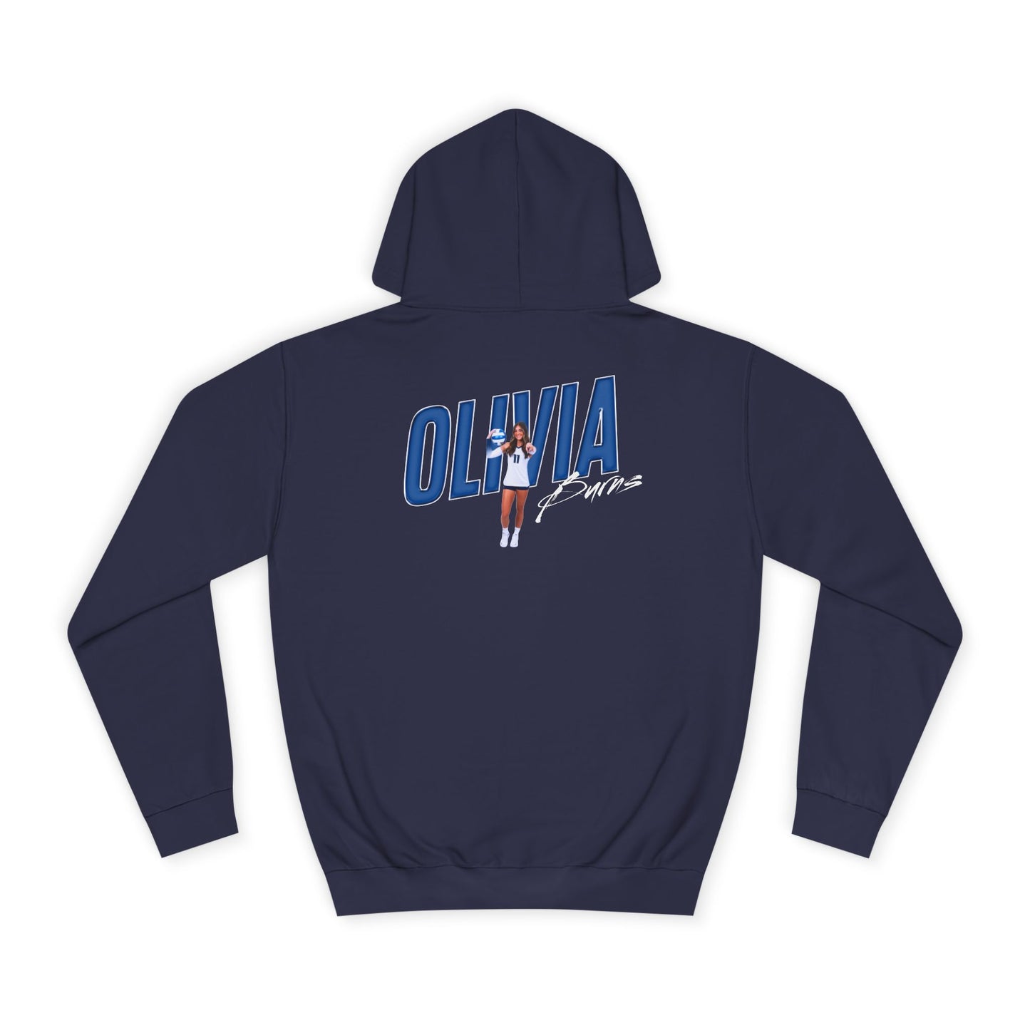 Olivia Burns Cursive Combo Colored Premium Hoodie