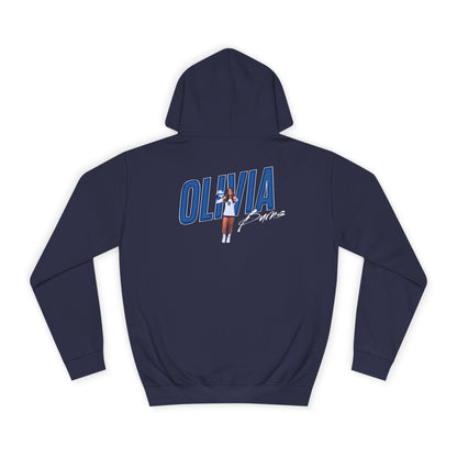 Olivia Burns Cursive Combo Colored Premium Hoodie
