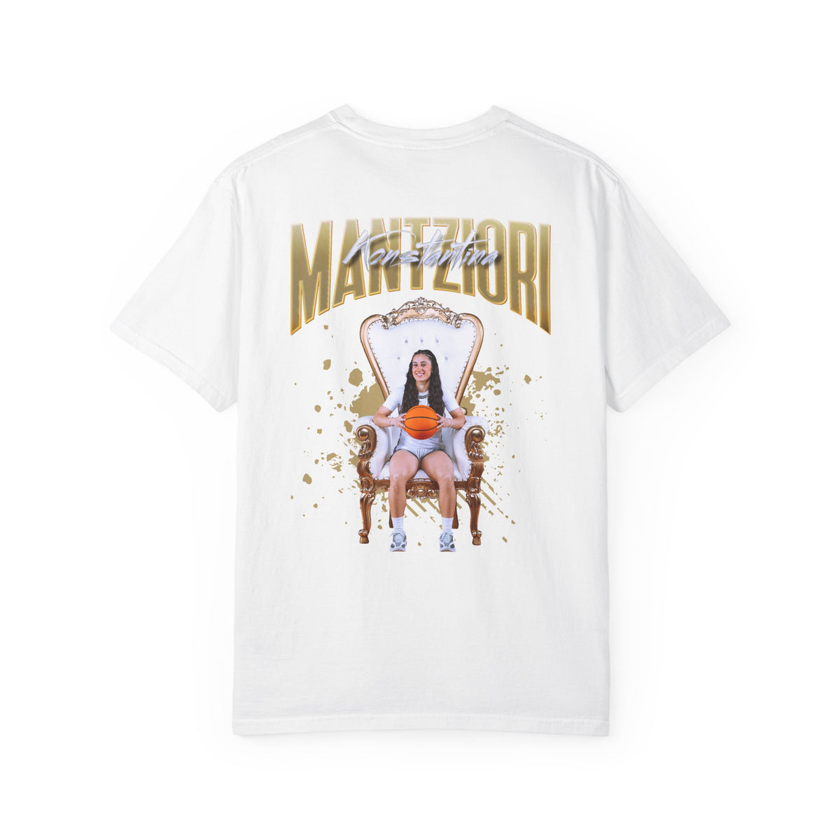 Konstantina Mantziori Logo Front & Back Premium Tee