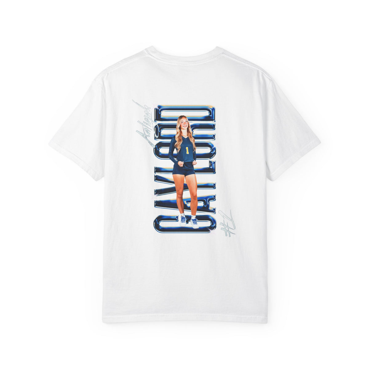 Aaliyah Gaylord Logo Front & Back Premium Tee