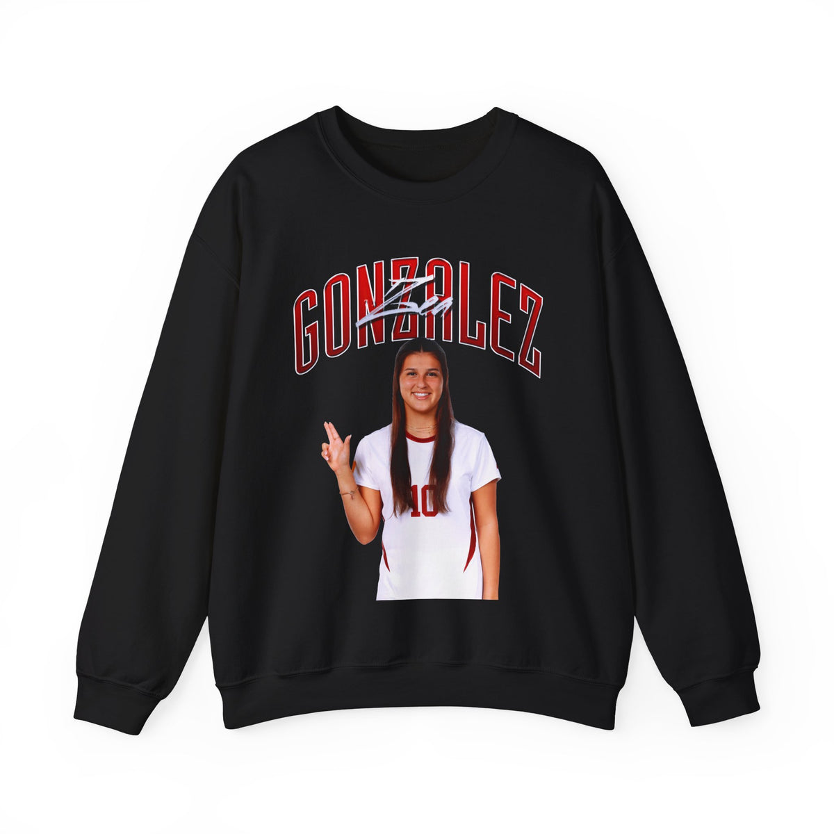 Zea Gonzalez Athlete Glory Crewneck Sweatshirt
