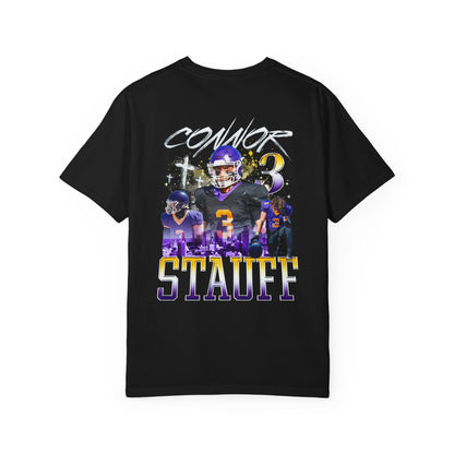 Connor Stauff Logo Front & Back Premium Tee
