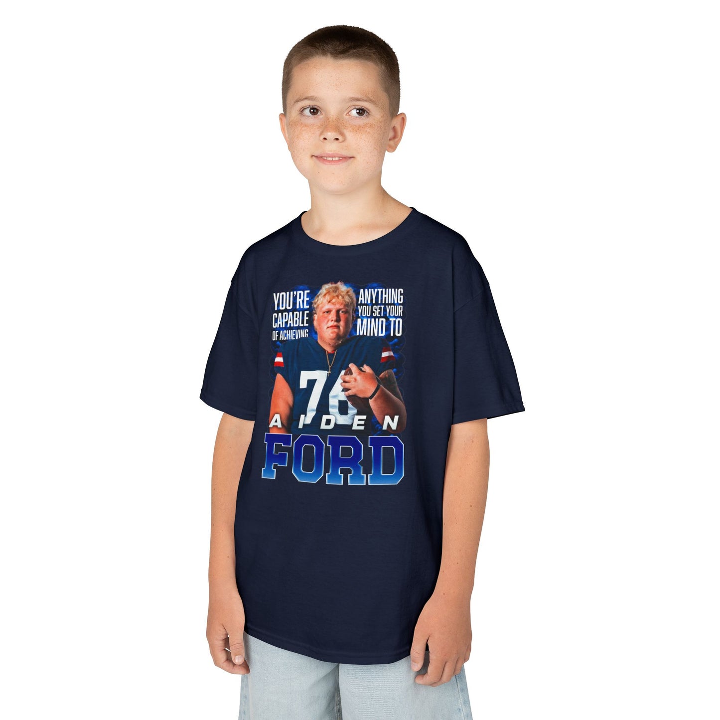 Aiden Ford Featured Quote Kids Tee
