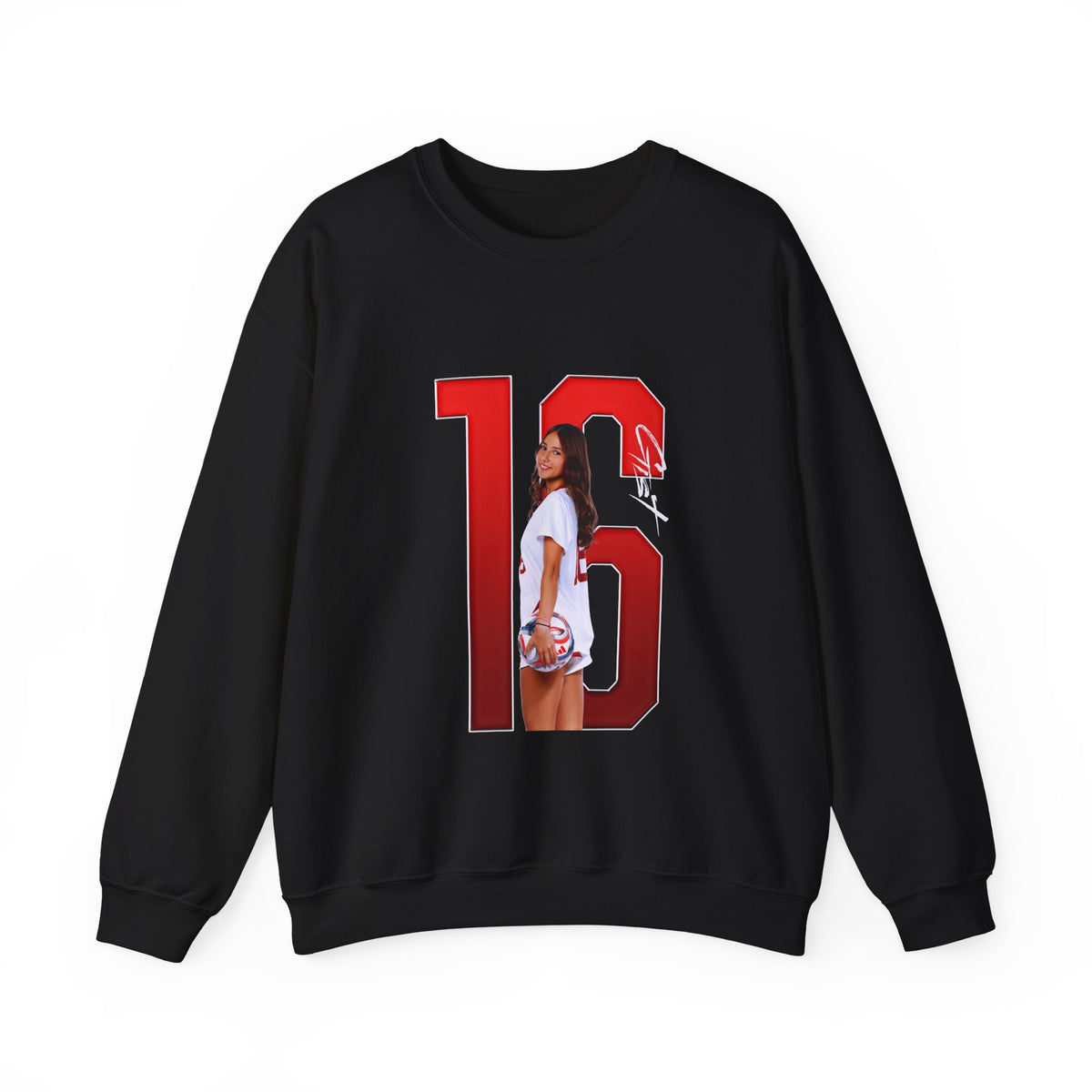 Zoey Gist Player Icon Number Crewneck Sweatshirt