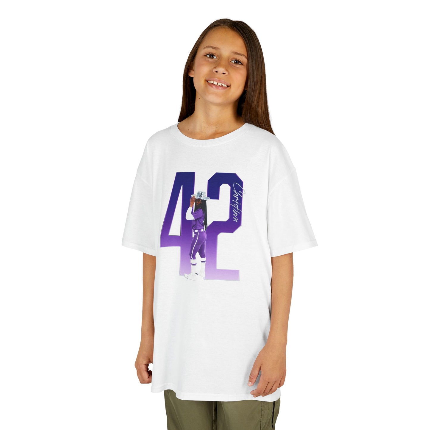 Renee Christian Player Icon Number Kids Tee